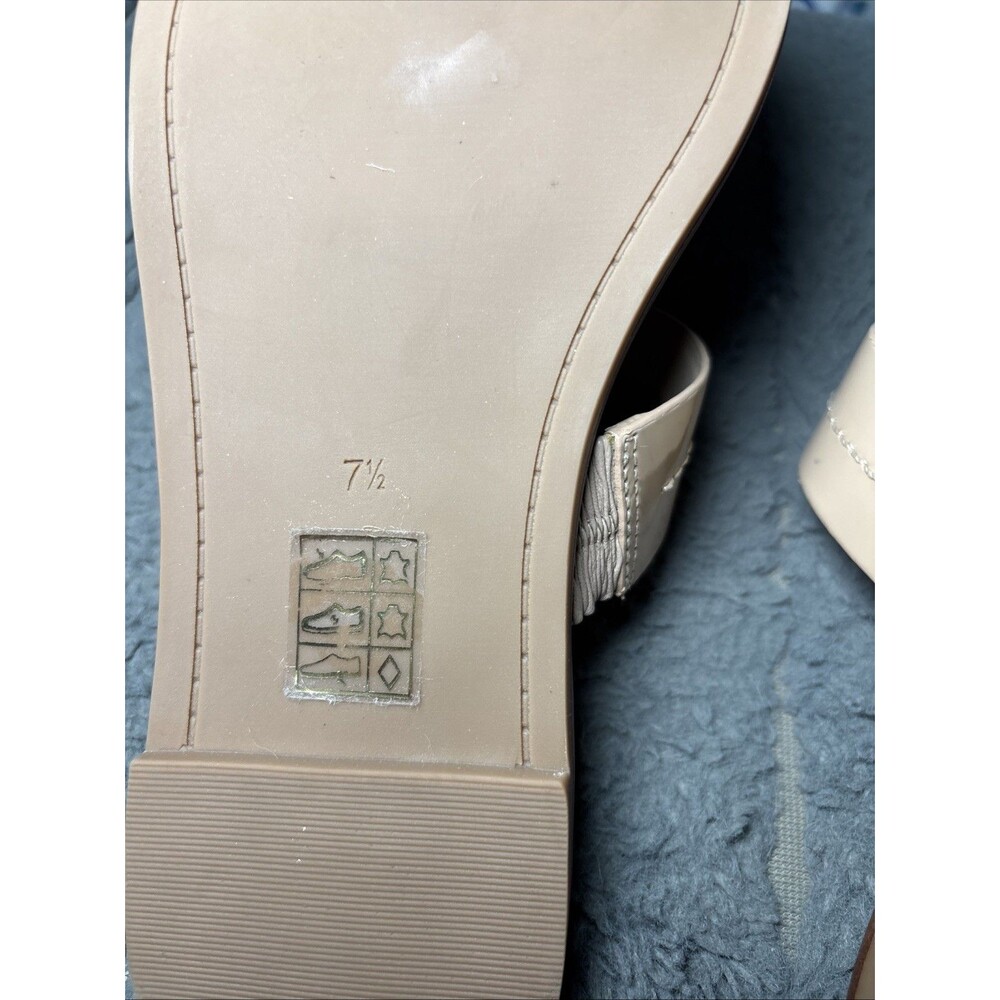 Tory Burch MINI EVERLY FLAT THONG SANDAL IVORY WOMENS SIZE 7.5M - Picture 11 of 11